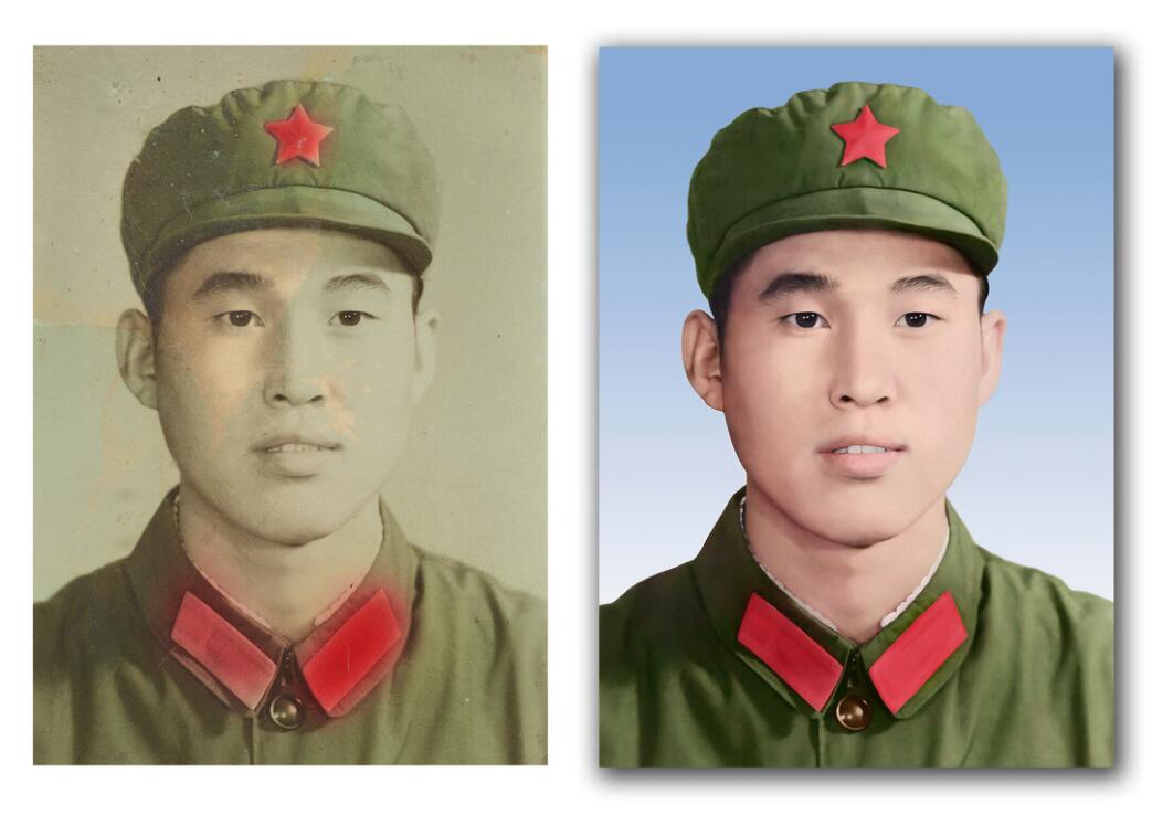 东莞生态园破损照片修复-18